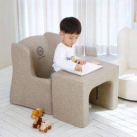 [Lieto Baby] COCO LIETO Prine Toddler Sofa Table Set Baby Desk Chair_Eco-friendly fabric, high-density PU foam, waterproof, streamlined design_Made in Korea